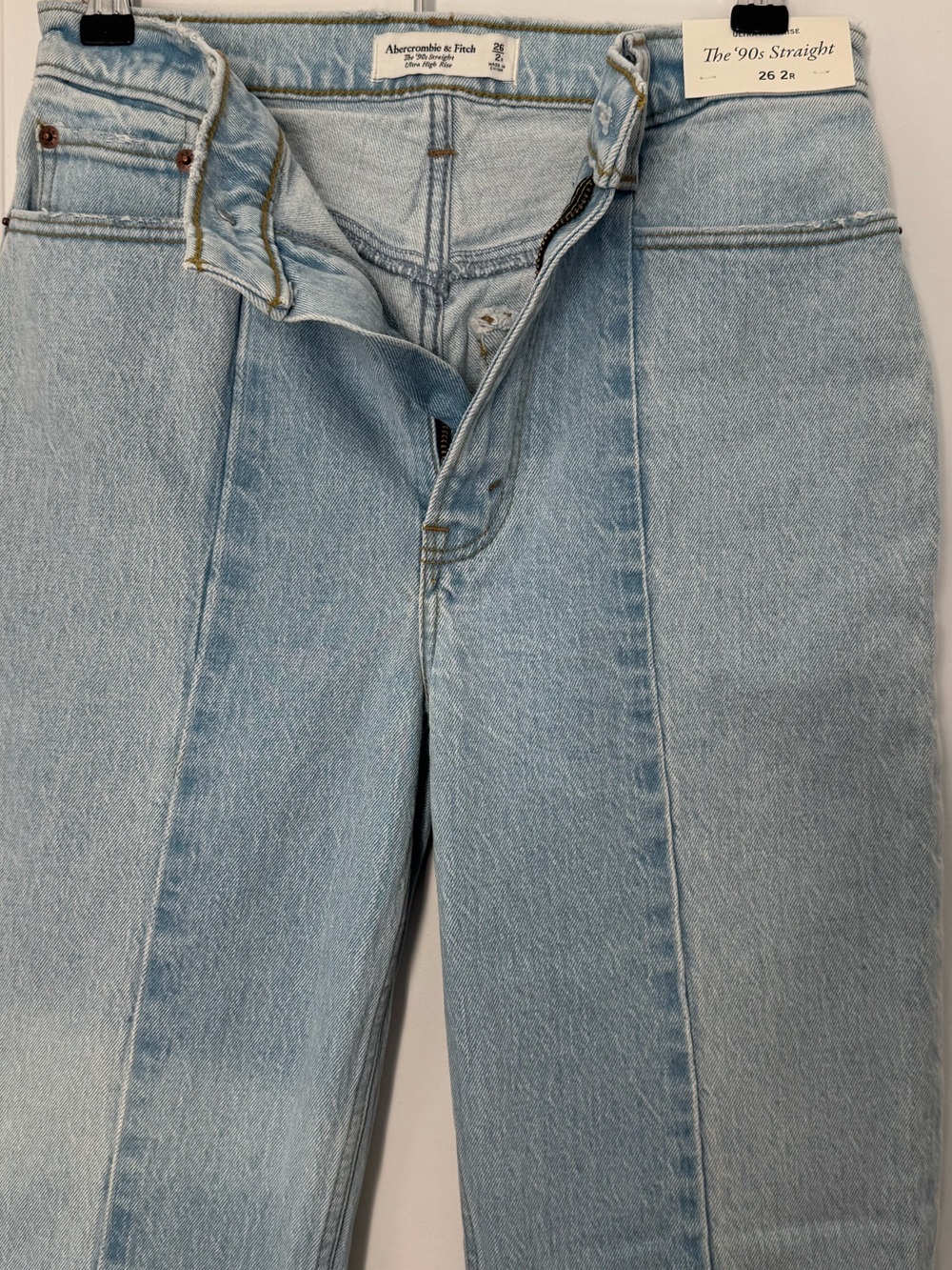 Abercrombie & Fitch 90s straight ultra high rise jeans